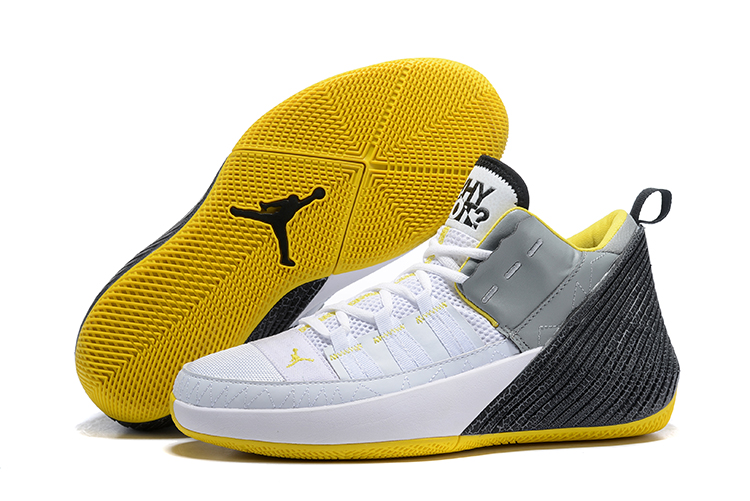 Jordan Why Not Zero.2 White Grey Yellow Shoes